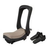 Urban Iki Junior Fietszitje MIK HD Bincho Black/Inaho Beige