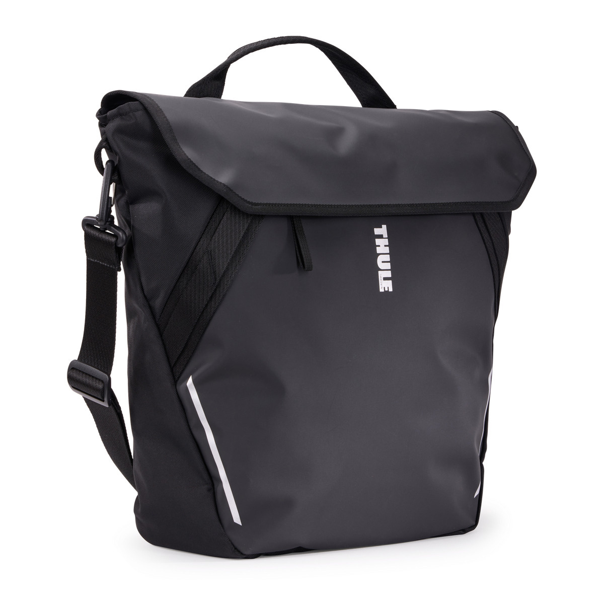 Enkele fietstas Chasm Courier 22L Black