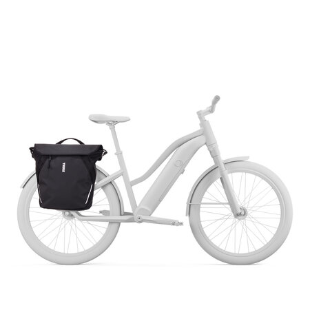 Thule Enkele fietstas Chasm Courier 22L Black - Voor het InLock-systeem