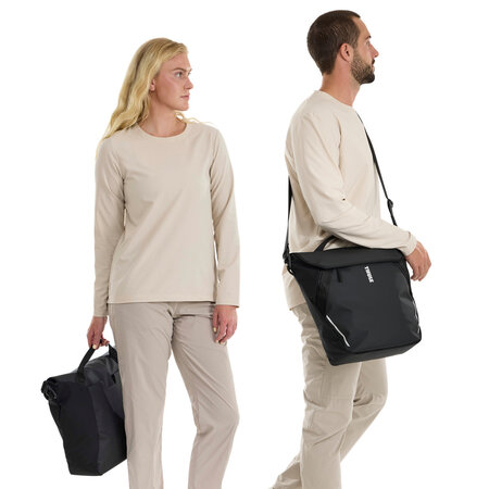 Thule Enkele fietstas Chasm Courier 22L Black - Voor het InLock-systeem