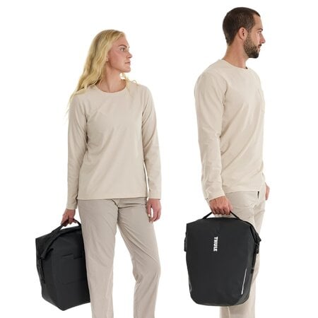 Thule Enkele fietstas Shield 22L Black - Voor het InLock-systeem