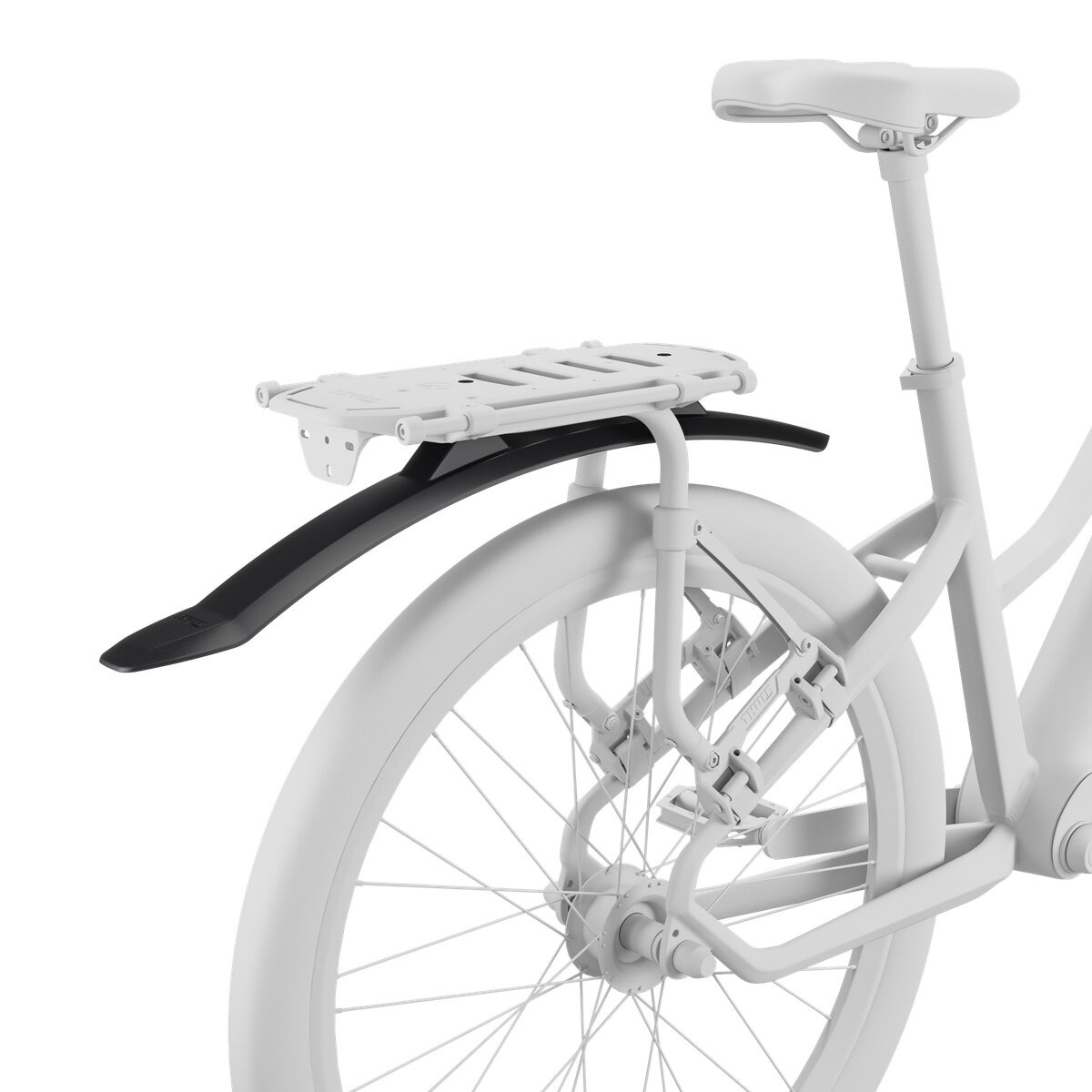 Tour Rack Spatbord Zwart