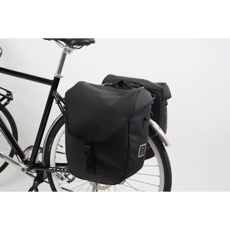 AtranVelo  Dubbele fietstas Commuter Side Set Zwart - met AVS-adapter
