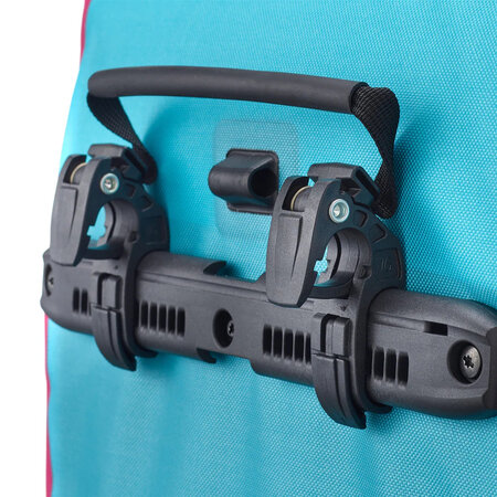 Ortlieb Enkele Fietstas en Rugtas Vario Cyber Blue QL 2.1 - 26L