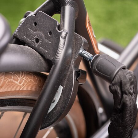 AXA Insteekketting ULC Pro 8 100 cm Zwart ART-2