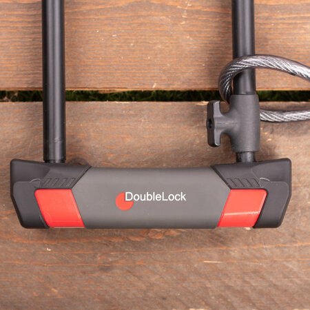 DoubleLock Beugelslot met kabel U-Lock 230/14 ART-4