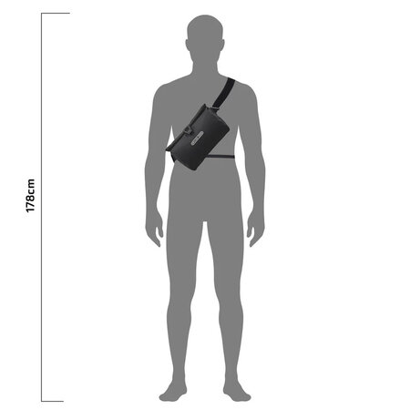 Ortlieb Stuurtas Velo-Sling Flex 2,5L Black