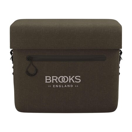 Brooks England Stuurtas Scape Handlebar Case 8L Mud Green