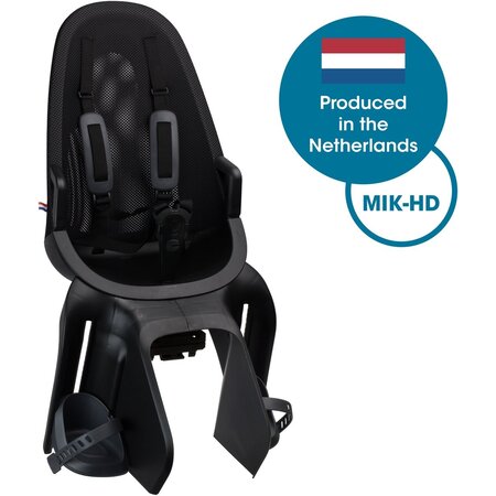 Qibbel Achterzitje Air Bagagedrager MIK-HD Black