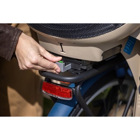 Qibbel Achterzitje Air Bagagedrager MIK-HD Black