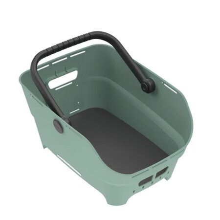 Basil Fietsmand Cento Neo MIK 21L Zilvergroen