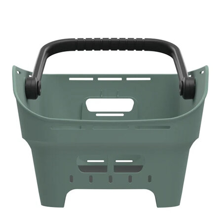 Basil Fietsmand Cento Neo MIK 21L Zilvergroen