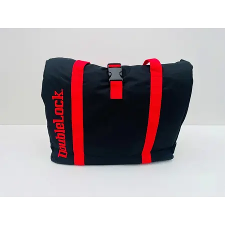 DoubleLock Slottas Roll-Top Bag Zwart