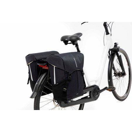 New Looxs Dubbele fietstas Sports Double MIK 2.0 40L Zwart