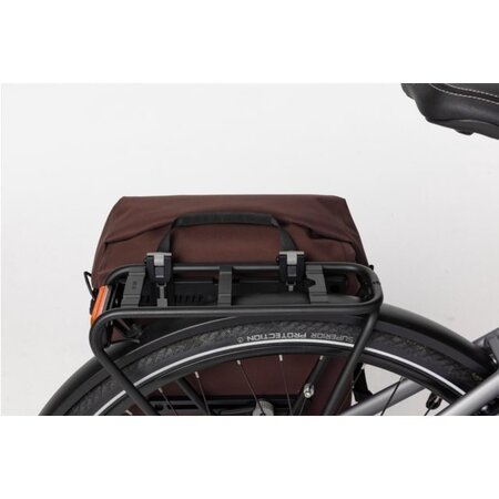 AGU Enkele fietstas Clean Shelter Large 21L Bond Greige CG - Waterdicht