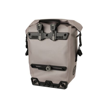 AGU Enkele fietstas Clean Shelter Medium 17L Bond Greige CG  - Waterdicht