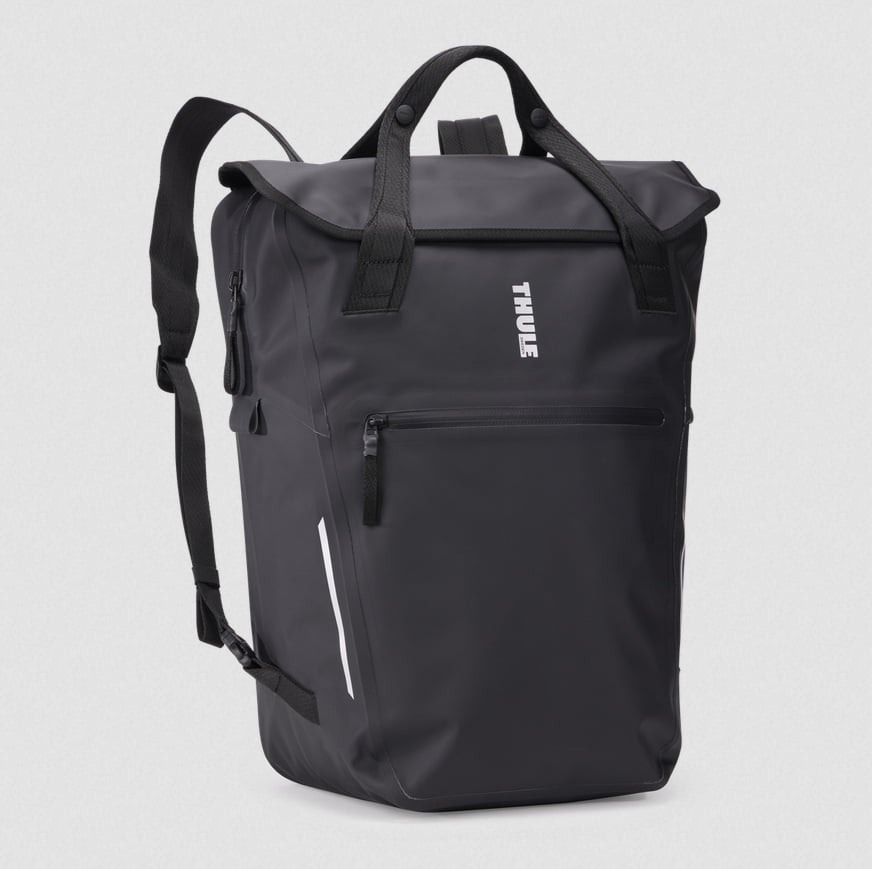 Enkele fietstas en Rugtas Shield Backpack 23L Black