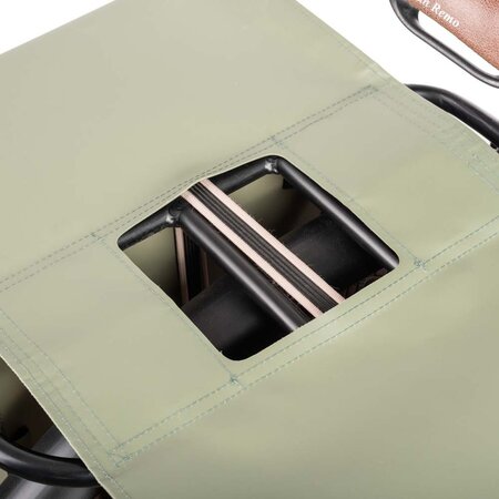 Clarijs Dubbele fietstas 40L Mat Olive - Zonder anti-diefstalring