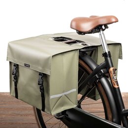 Clarijs Dubbele fietstas XL 46L Mat Olive