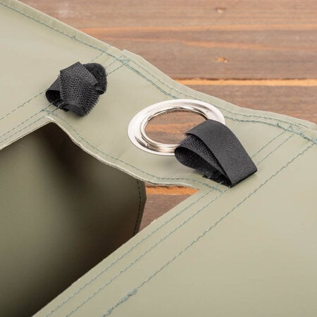 Clarijs Dubbele fietstas XL 46L Mat Olive - Met anti-diefstalring