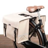 Clarijs Dubbele fietstas XL 46L Mat Zand