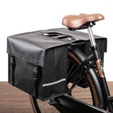 Clarijs Dubbele fietstas XL 46L Matzwart