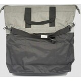 Shopper Fietstas 20L Recycled - Zwart/Grijs