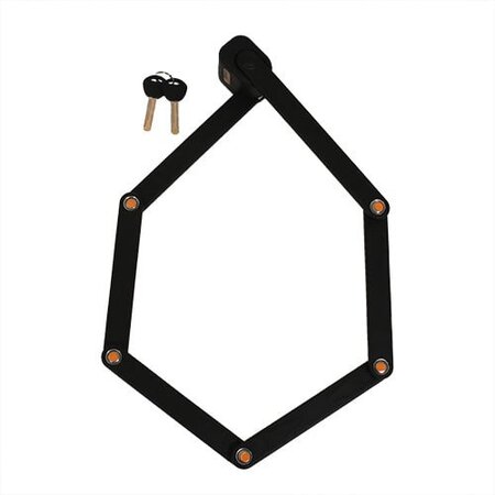 Orange Armor Vouwslot Hela 95 cm Zwart met houder - ART-2