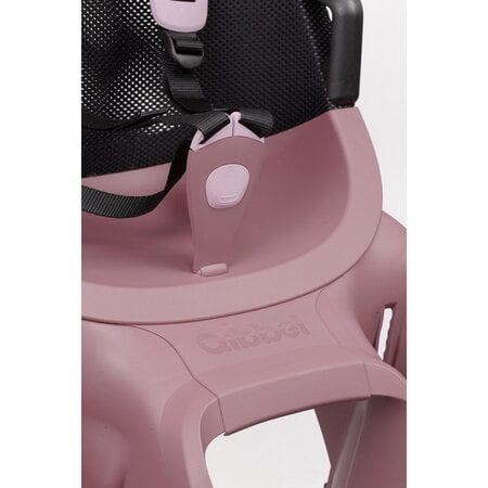 Qibbel Achterzitje Air Bagagedrager Plum Rose