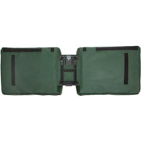New Looxs Dubbele fietstas Odense Double MIK 2.0 39L Green