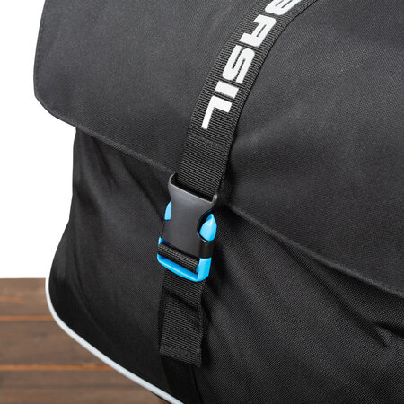 Basil Dubbele fietstas Forte MIK 2.0 35L Zwart