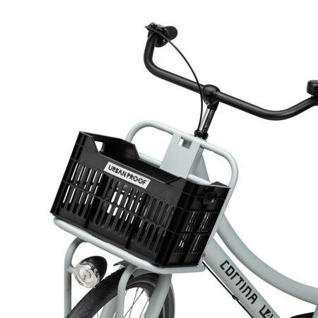 Urban Proof Fietskrat Recycled Junior 10L Zwart - Beschadigd