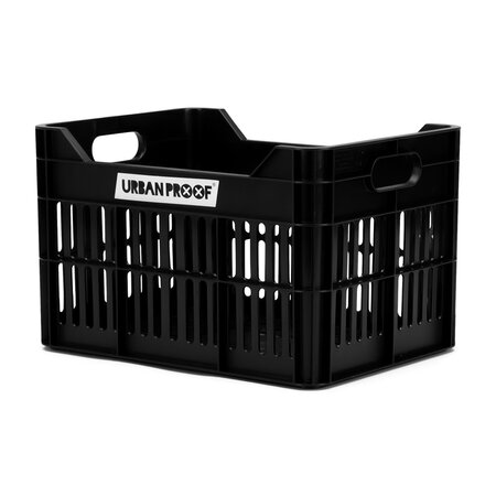 Urban Proof Fietskrat Recycled Junior 10L Zwart - Beschadigd