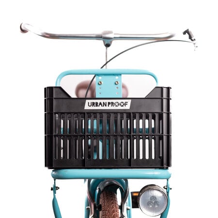 Urban Proof Fietskrat Recycled Junior 10L Zwart - Beschadigd