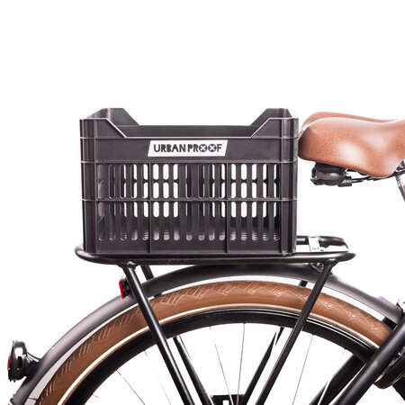 Urban Proof Fietskrat Recycled Junior 10L Zwart - Beschadigd
