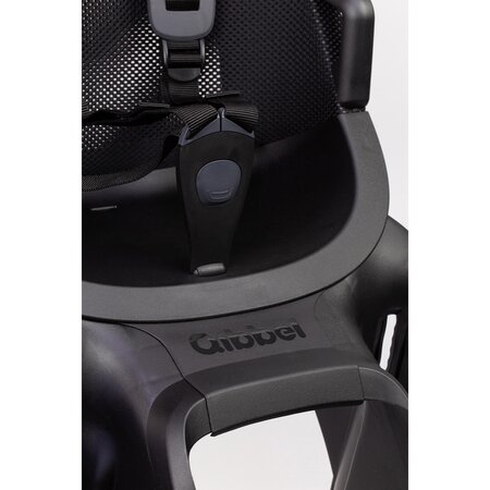 Qibbel Achterzitje Air Bagagedrager Midnight Black