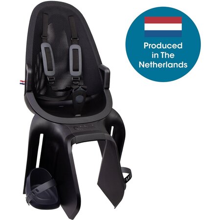 Qibbel Achterzitje Air Bagagedrager Midnight Black