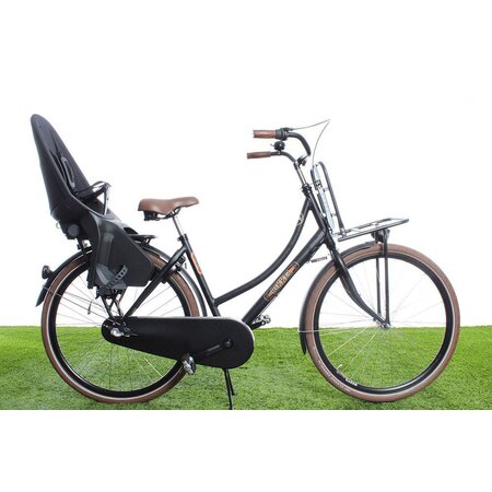 Qibbel Achterzitje Air Bagagedrager MIK-HD Midnight Black