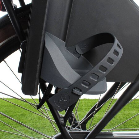 Qibbel Achterzitje Air Bagagedrager MIK-HD Midnight Black
