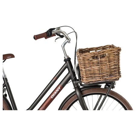 FastRider Fietsmand Zeno Rotan Large Bruin 26L