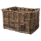 FastRider Fietsmand Zeno Rotan Medium Bruin 17L