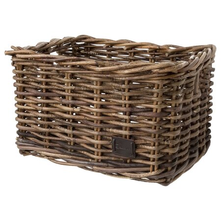 FastRider Fietsmand Zeno Rotan Medium Bruin 17L