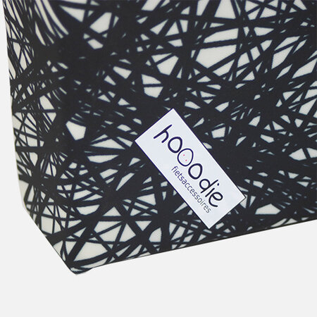 Hooodie Big Cushie Crosshatch - zacht fietskussentje voor op bagagedrager