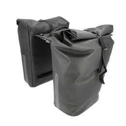 New Looxs Dubbele fietstas Nyborg MIK 2.0 34L Black