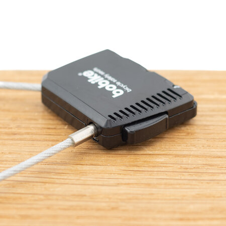Bobike Maxi Combinatieslot met kabel - zwart