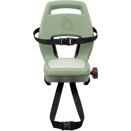 Qibbel 6+ Junior Seat compleet Sage Green - Met voetsteunen