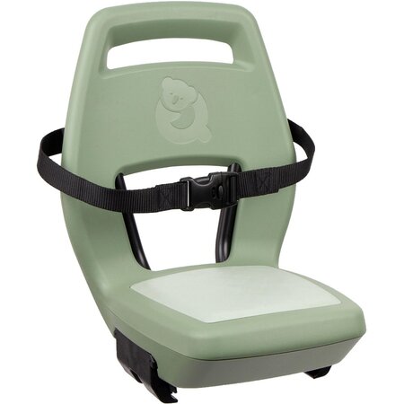 Qibbel 6+ Junior Seat compleet Sage Green - Met voetsteunen