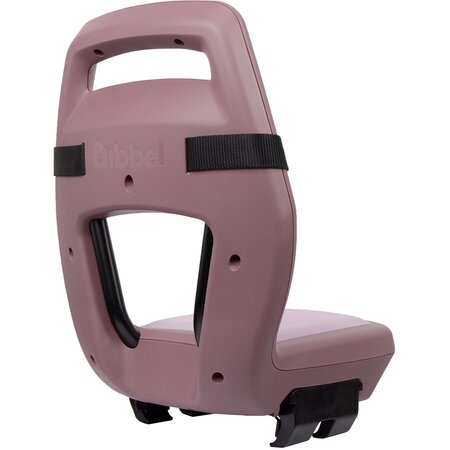 Qibbel 6+ Junior Seat compleet Plum Rose - Met voetsteunen