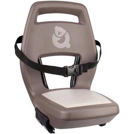 Qibbel 6+ Junior Seat compleet Hazel Brown - Met voetsteunen