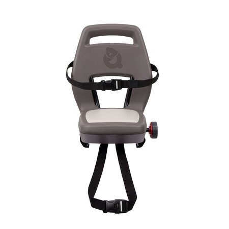 Qibbel 6+ Junior Seat compleet Hazel Brown - Met voetsteunen